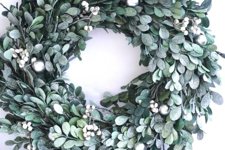 Herbstkranz Buchsbaumkranz Weihnachtskranz getrocknet 38 ∅