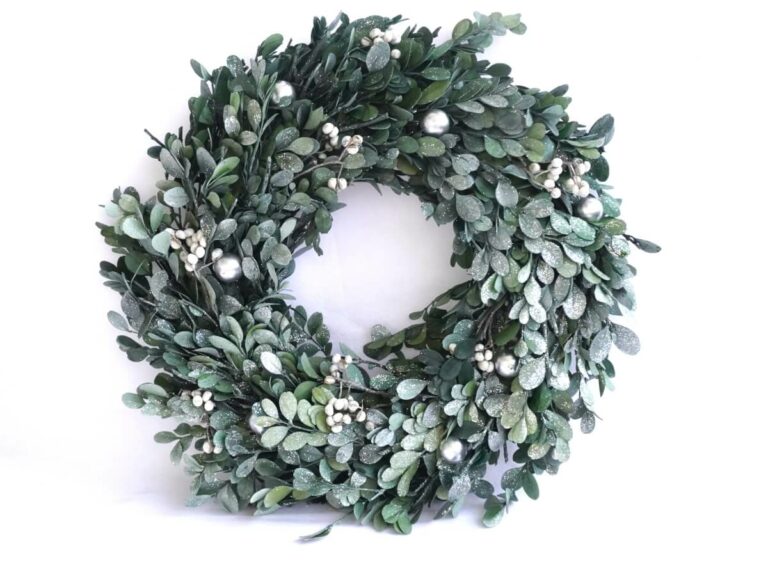 Herbstkranz Buchsbaumkranz Weihnachtskranz getrocknet 38 ∅
