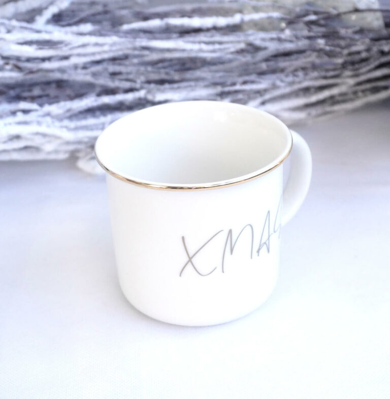 Werner Voß Henkelbecher Kaffeebecher Porzellan Becher XMAS