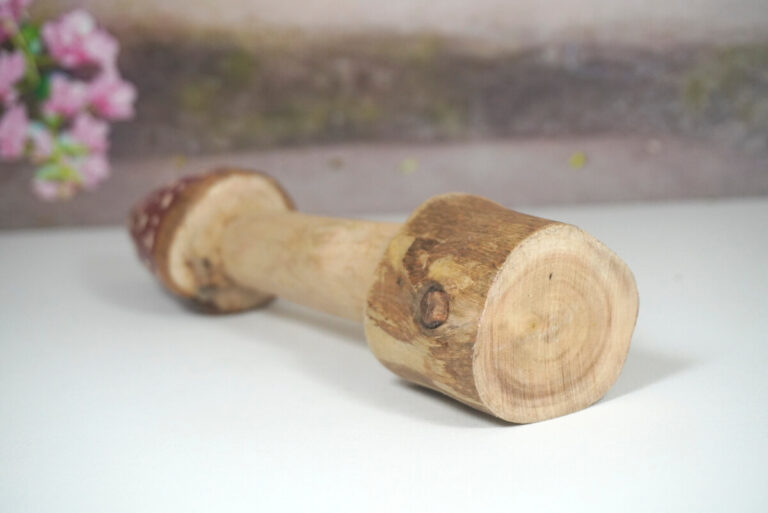 Dekofigur Pilz Baum Holz Fliegenpilz Natur L
