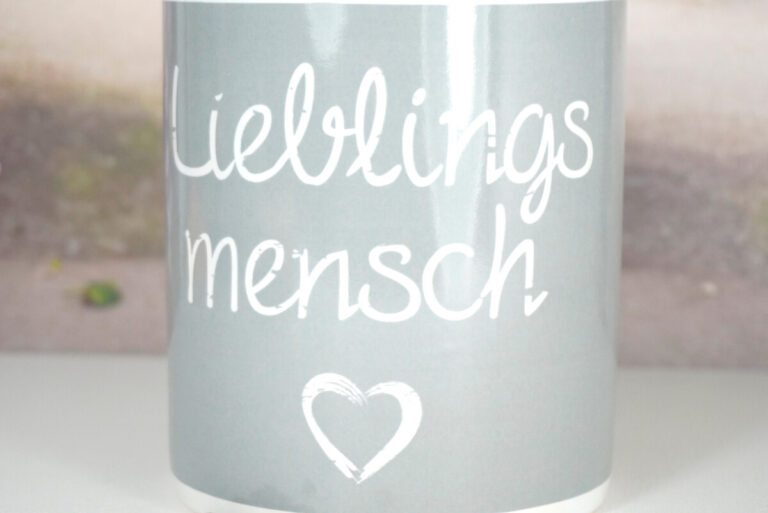 Henkelbecher Sprüche Tasse Pott XXL Lieblingsmensch