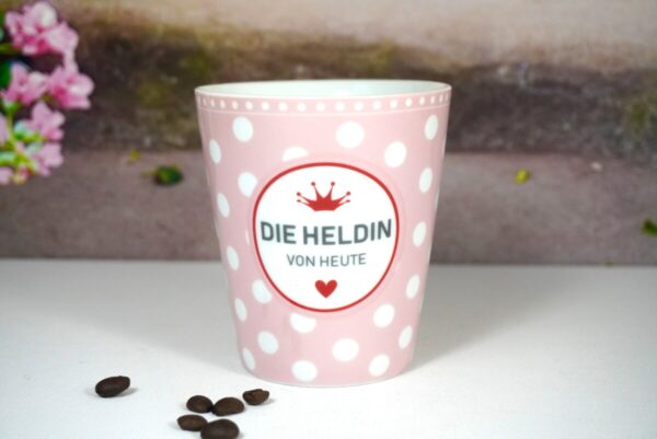 Krasilnikoff Kaffeebecher Mug Die Heldin Von Heute