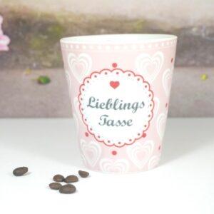 Krasilnikoff Kaffeebecher Mug Lieblings Tasse