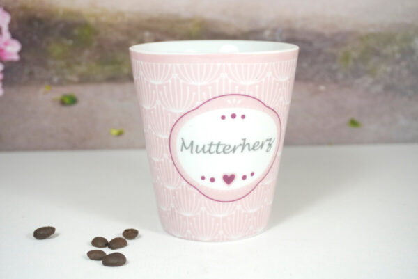 Krasilnikoff Kaffeebecher Mug Mutterherz