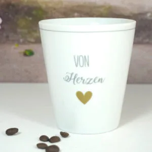 Krasilnikoff Kaffeebecher Mug Von Herzen