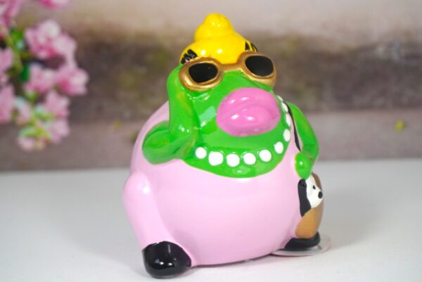 Pomme Pidou Spardose Frosch Freddy Miss Cool