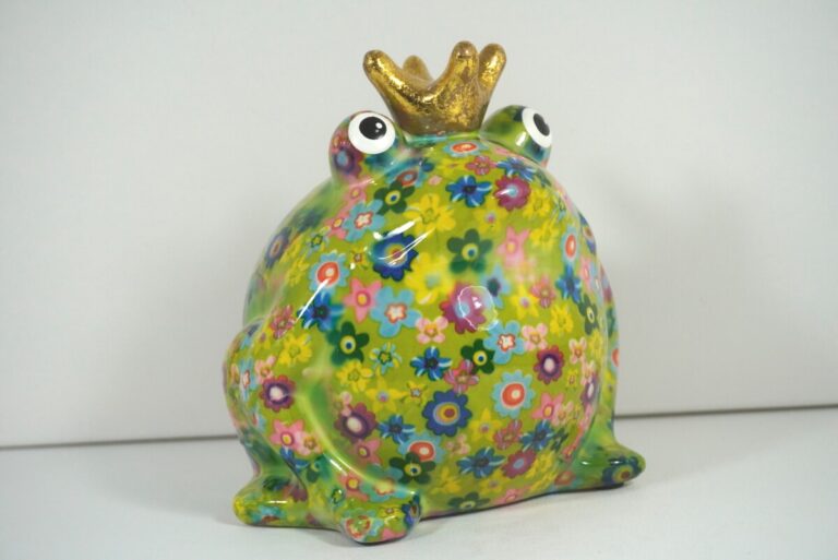 Pomme Pidou Spardose Money Bank Frosch Freddy Hellgrün