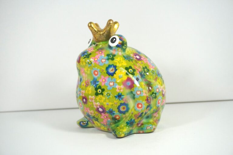 Pomme Pidou Spardose Money Bank Frosch Freddy Hellgrün