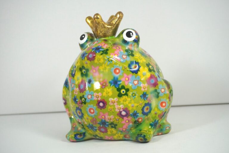 Pomme Pidou Spardose Money Bank Frosch Freddy Hellgrün