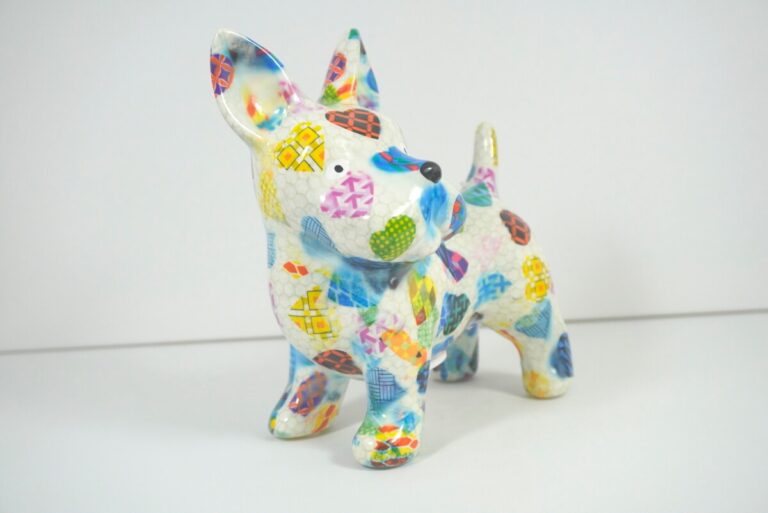 Pomme Pidou Spardose Money Bank Hund Boomer Weiss Herzchen