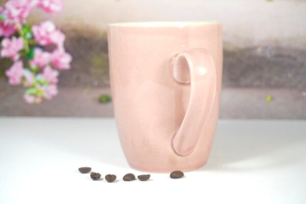 Werner Voss Henkelbecher Kaffeebecher Rosa