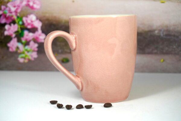 Werner Voss Henkelbecher Kaffeebecher Rosa