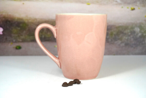 Werner Voss Henkelbecher Kaffeebecher Rosa
