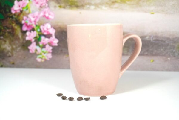Werner Voss Henkelbecher Kaffeebecher Rosa