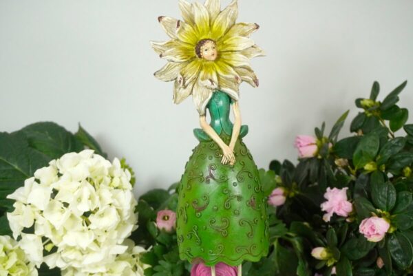 Dekofigur Glücksbringer Blütenelfe Fee Blumenmädchen