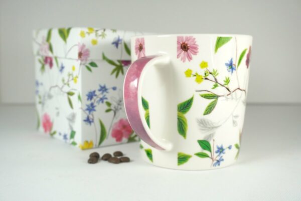 PPD Henkelbecher Kaffeebecher Mug Flower Power