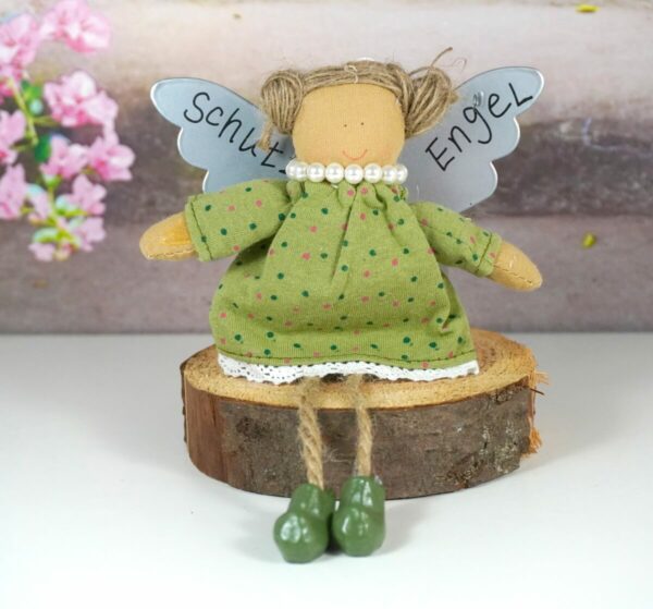 Baden Schutzengel Aufhänger Janine Kleid Grün