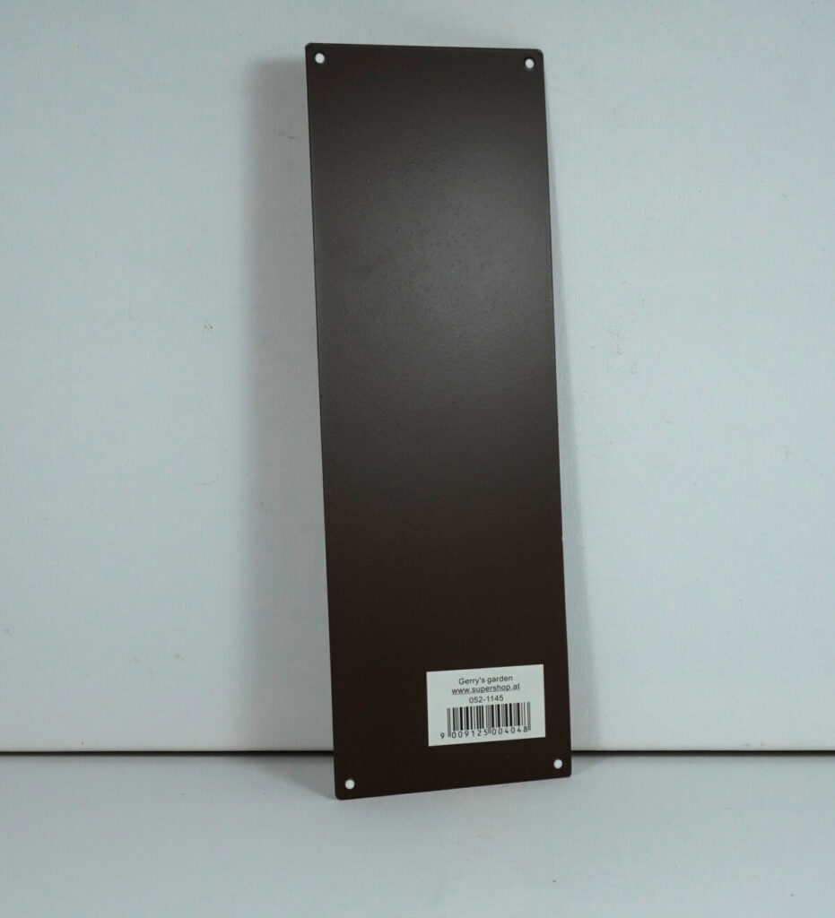 Deko Blechschild Wanddeko Wer Ein Leben Lang Glücklich Sein Will Der