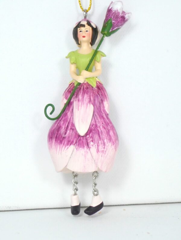 Deko Figur Blumenmädchen Magnolienmädchen zum Hängen