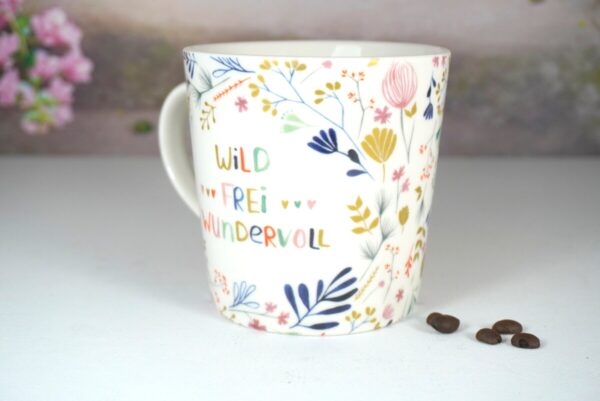 PPD Henkelbecher Kaffeebecher Mug Wild Frei Wundervoll