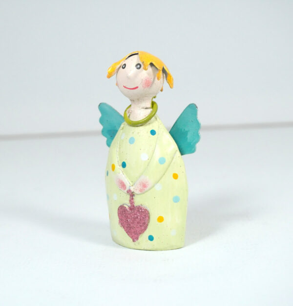 Pape Deko Figur Blechpuppe Schutzengel Little Lotta Mint