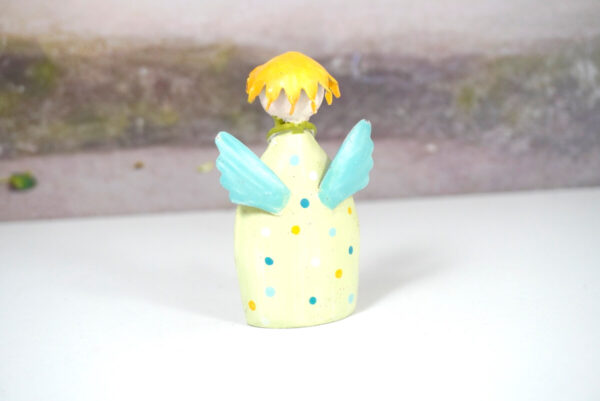 Pape Deko Figur Blechpuppe Schutzengel Little Lotta Mint