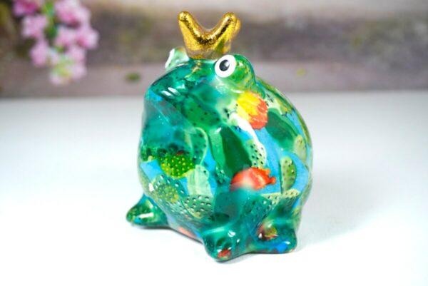 Pomme Pidou Spardose Money Bank Frosch Freddy Green Kaktee