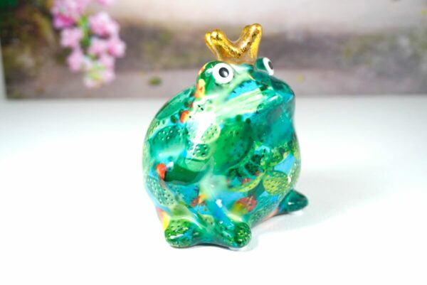 Pomme Pidou Spardose Money Bank Frosch Freddy Green Kaktee