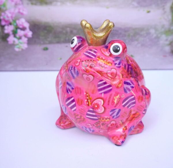 Pomme Pidou Spardose Money Bank Frosch Freddy Herzi