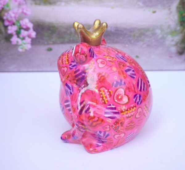 Pomme Pidou Spardose Money Bank Frosch Freddy Herzi