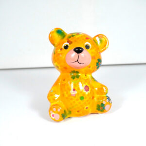 Pomme Pidou Spardose Petit Teddy Toto Sweet Orange