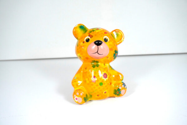 Pomme Pidou Spardose Petit Teddy Toto Sweet Orange