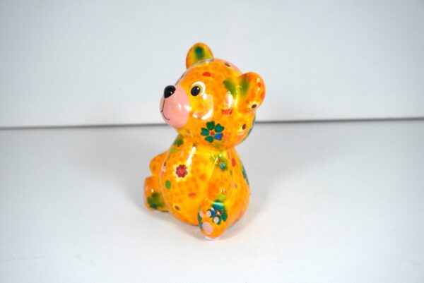 Pomme Pidou Spardose Petit Teddy Toto Sweet Orange