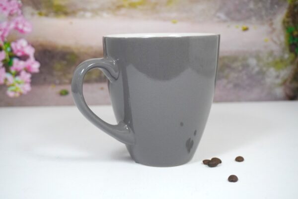 Wurm Henkelbecher Tasse Pott XL Time for Coffee Brown