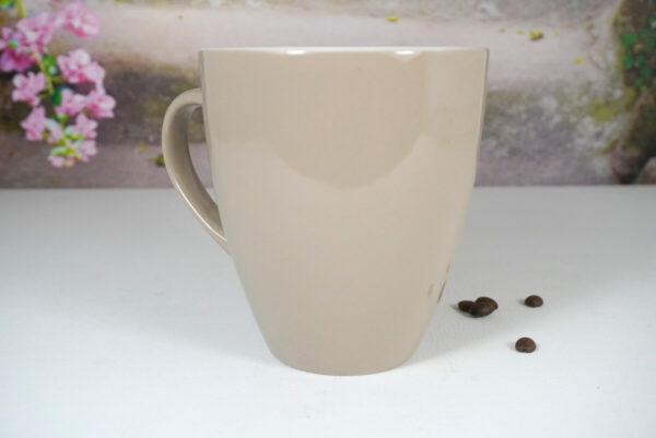 Wurm Henkelbecher Tasse Pott XL Time for Coffee Mocca