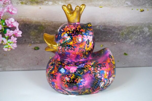 Pomme Pidou Spardose Money Bank Ente Ducky Crazy