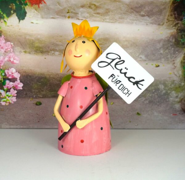 Deko Figur Blechpuppe Little König Glück Für Dich