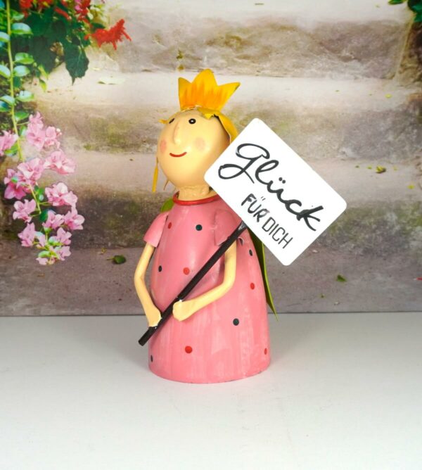 Deko Figur Blechpuppe Little König Glück Für Dich