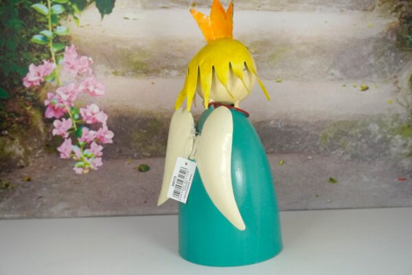 Deko Figur Blechpuppe Little König Schön Dass Du Da Bist