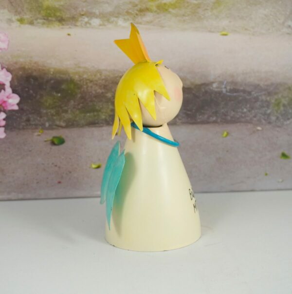 Deko Figur Blechpuppe Petit König Beginne den Tag mit einem Lächeln