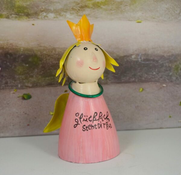 Deko Figur Blechpuppe Petit König Glücklich steht dir gut