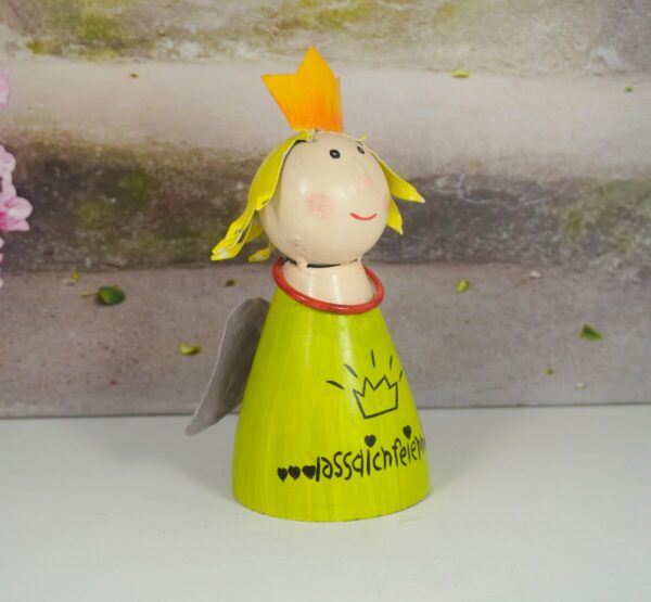 Deko Figur Blechpuppe Petit König lass dich feiern