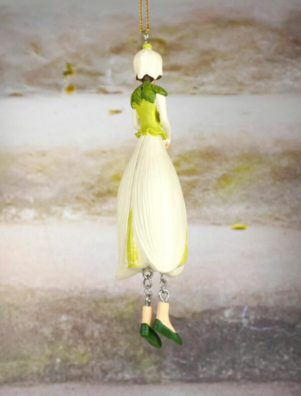 Deko Figur Blumenmädchen Schneeglöckchenmädchen zum Hängen
