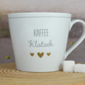 Krasilnikoff Kaffeebecher Henkelbecher Kaffee Klatsch