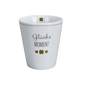 Krasilnikoff Kaffeebecher Mug Cup Glücks Moment