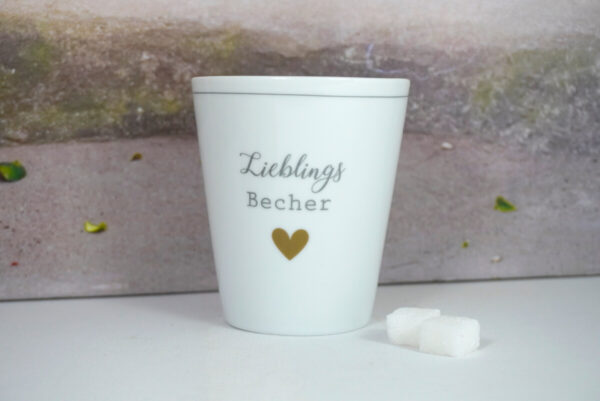 Krasilnikoff Kaffeebecher Mug Lieblings Becher