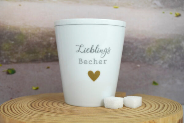 Krasilnikoff Kaffeebecher Mug Lieblings Becher