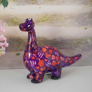 Pomme Pidou Spardose Money Bank Dino Diego Herzchen