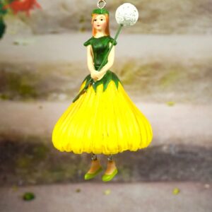 Deko Figur Blumenmädchen Löwenzahnmädchen zum Hängen