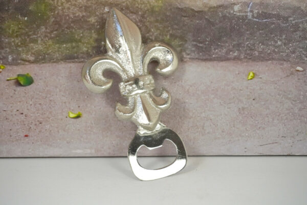 Flaschenöffner Fleur-de-Lis Aluminium 13cm